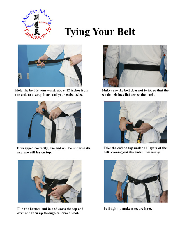 Tying Your Belt
